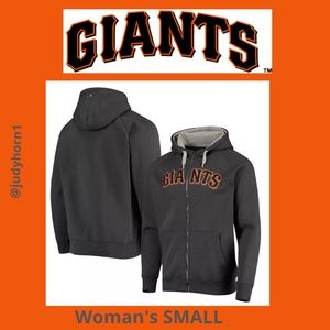 SAN Francisco GIANTS Full Zip Hoodie by Antigua Woman’s Size 5 Good Condition $2